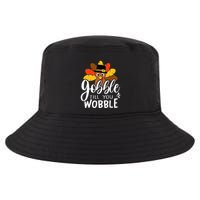 Gobble till you Wobble Thanksgiving Turkey Cool Comfort Performance Bucket Hat