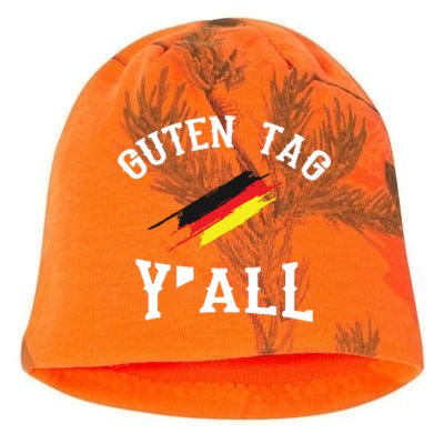 Guten Tag Yall German Flag Funny Oktoberfest Gift Kati - Camo Knit Beanie