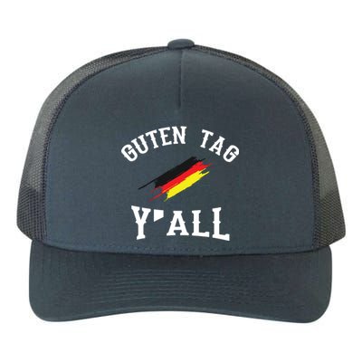 Guten Tag Yall German Flag Funny Oktoberfest Gift Yupoong Adult 5-Panel Trucker Hat