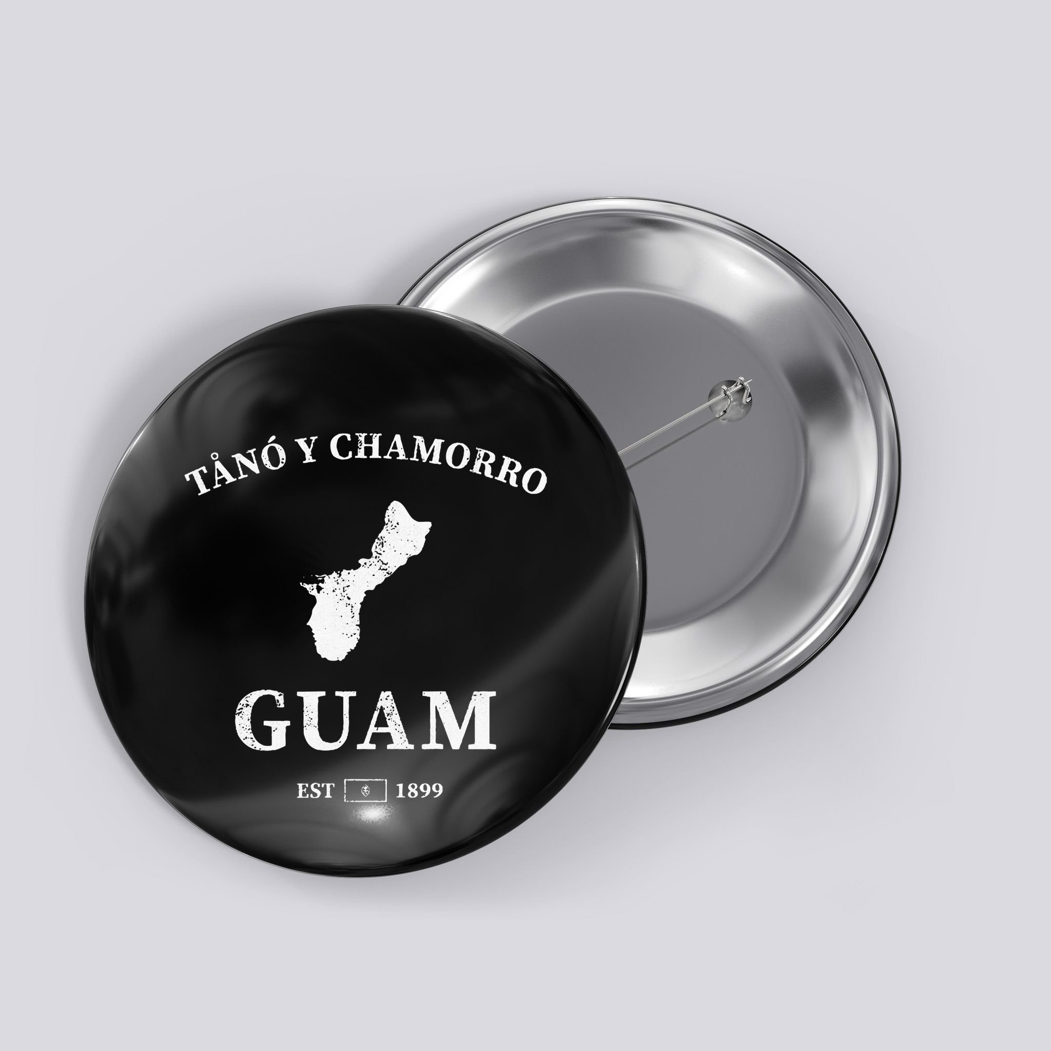 Guam Tano Y Chamorro Button