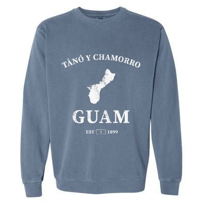 Guam Tano Y Chamorro Garment-Dyed Sweatshirt