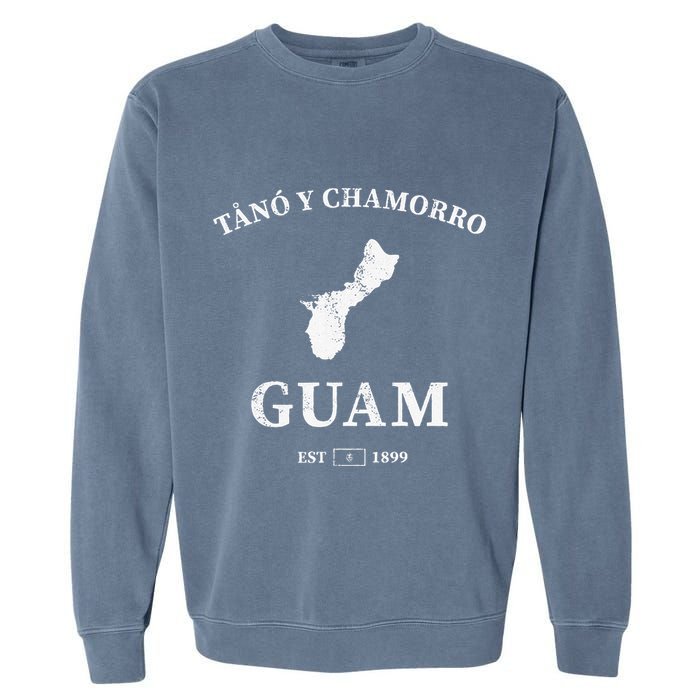 Guam Tano Y Chamorro Garment-Dyed Sweatshirt