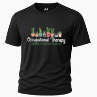 Growing To Your Full Potential Occupational Therapist Ota Cooling Performance Crew T-Shirt