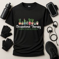 Growing To Your Full Potential Occupational Therapist Ota Cooling Performance Crew T-Shirt
