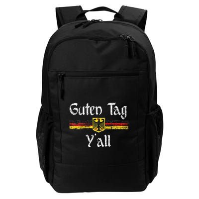 Guten Tag YAll Oktoberfest German Flag Eagle Prost Backpack