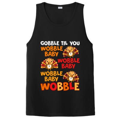 Gobble Til You Wobble Funny Gift PosiCharge Competitor Tank