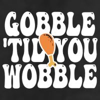 Gobble Til You Wobble Funny Thanksgiving 15oz Campfire Ceramic Mug