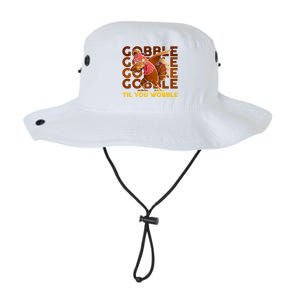 Gobble Til You Wobble Dabbing Turkey Gift Legacy Cool Fit Booney Bucket Hat