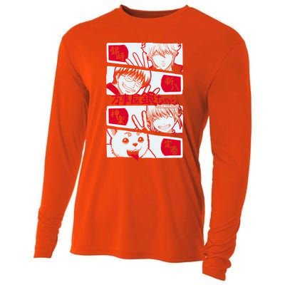 Gintama Team Yorozuya Cooling Performance Long Sleeve Crew