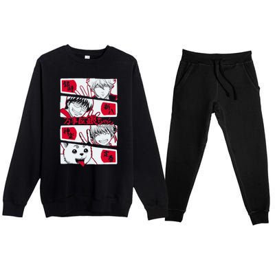 Gintama Team Yorozuya Premium Crewneck Sweatsuit Set