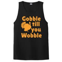 Gobble Til You Wobble Thanksgiving Turkey Present PosiCharge Competitor Tank