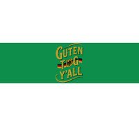 Guten Tag YAll German Flag Oktoberfest Bumper Sticker