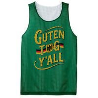 Guten Tag YAll German Flag Oktoberfest Mesh Reversible Basketball Jersey Tank