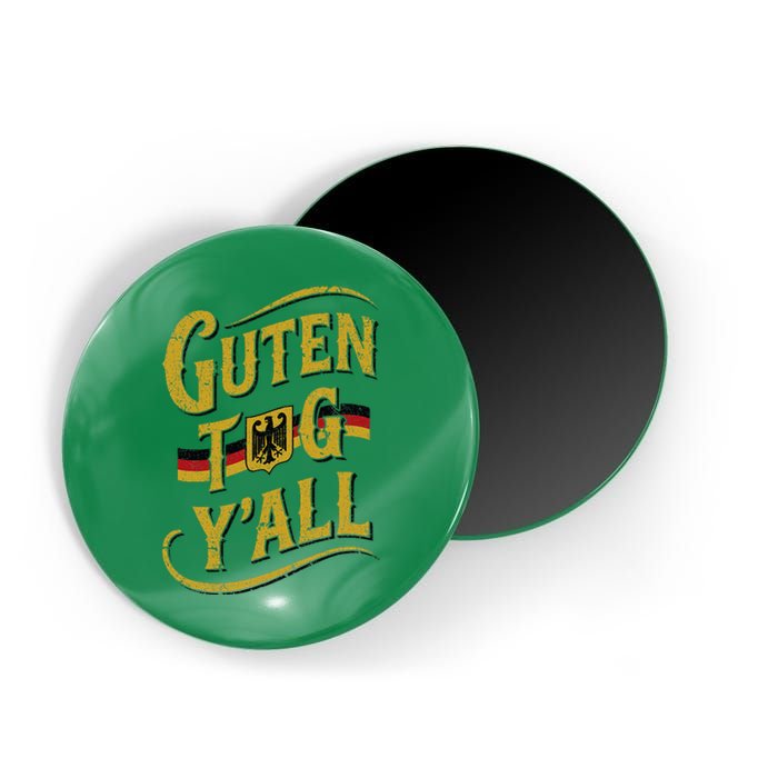 Guten Tag YAll German Flag Oktoberfest Magnet