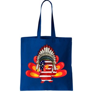 Gobble Till You Wobble Funny American Flag Thanksgiving Meaningful Gift Tote Bag