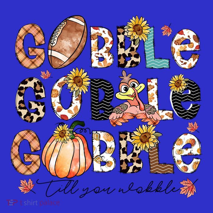 Gobble Till You Wobble Funny Thanksgiving Wobble Wobble Gift Button