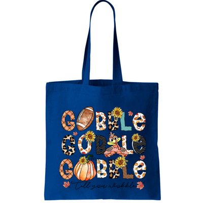 Gobble Till You Wobble Funny Thanksgiving Wobble Wobble Gift Bag