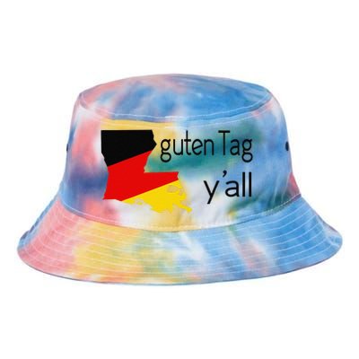 Guten Tag YAll Bavaria Louisiana Oktoberfest Tag Yall Tie Dye Newport Bucket Hat