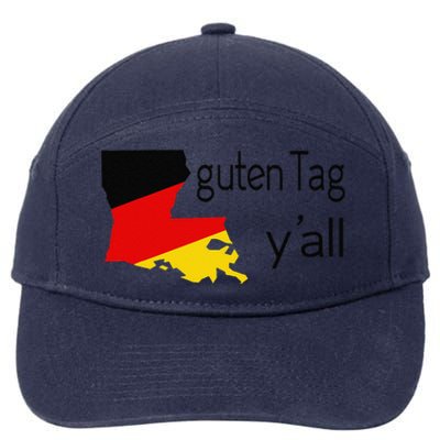 Guten Tag YAll Bavaria Louisiana Oktoberfest Tag Yall 7-Panel Snapback Hat