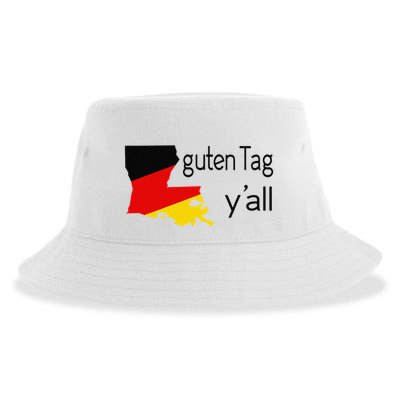 Guten Tag YAll Bavaria Louisiana Oktoberfest Tag Yall Sustainable Bucket Hat