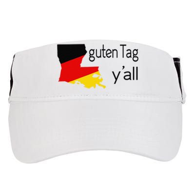 Guten Tag YAll Bavaria Louisiana Oktoberfest Tag Yall Adult Drive Performance Visor