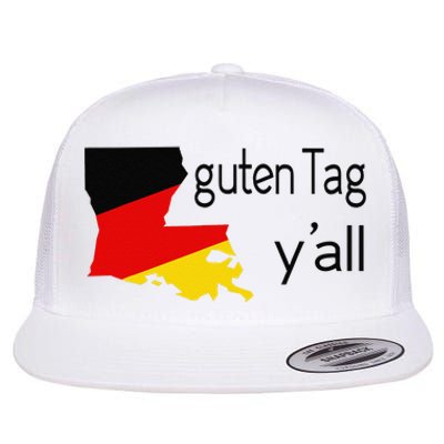 Guten Tag YAll Bavaria Louisiana Oktoberfest Tag Yall Flat Bill Trucker Hat