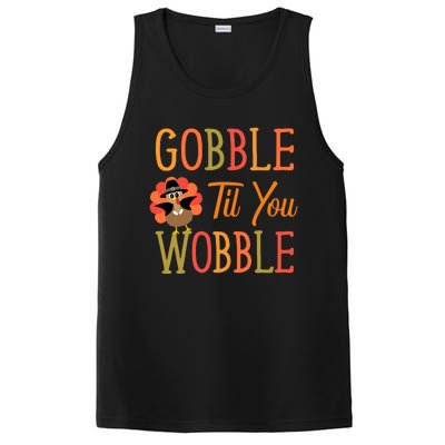 Gobble Til You Wobble Gift PosiCharge Competitor Tank