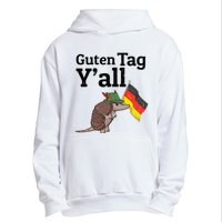 Guten Tag YAll Texas Armadillo German Flag Hat Urban Pullover Hoodie