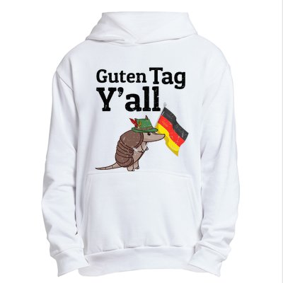 Guten Tag YAll Texas Armadillo German Flag Hat Urban Pullover Hoodie