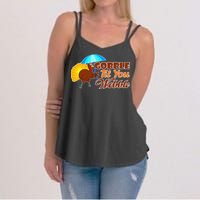 Gobble Til You Wobble Funny Thanksgiving Women's Strappy Tank