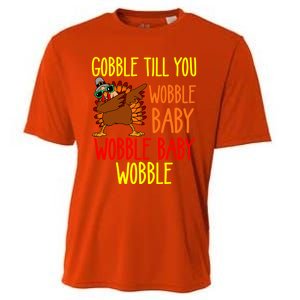 Gobble Till You Wobble Wobble Wobble Cute Gift Cooling Performance Crew T-Shirt