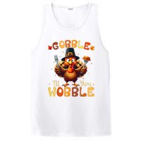 Gobble Til You Wobble Thanksgiving Turkey PosiCharge Competitor Tank