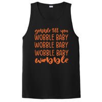 Gobble Till You Wobble Funny Baby Girl Thanksgiving Outfit PosiCharge Competitor Tank