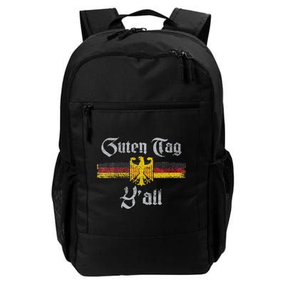 Guten Tag YAll Oktoberfest German Flag Eagle Prost Daily Commute Backpack