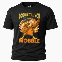 Gobble Till You Wobble Turkey Cooling Performance Crew T-Shirt