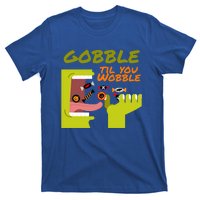 Gobble Til You Wobble Funny Halloween Costume Gift T-Shirt