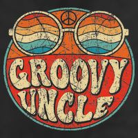 Groovy Uncle 70s Aesthetic Nostalgia 1970's Retro Uncle Adult Drive Performance Visor