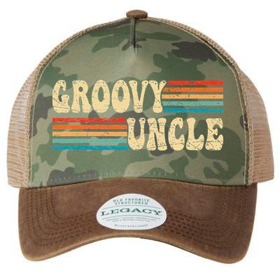Groovy Uncle 70s Aesthetic Nostalgia 1970's Retro Uncle Legacy Tie Dye Trucker Hat