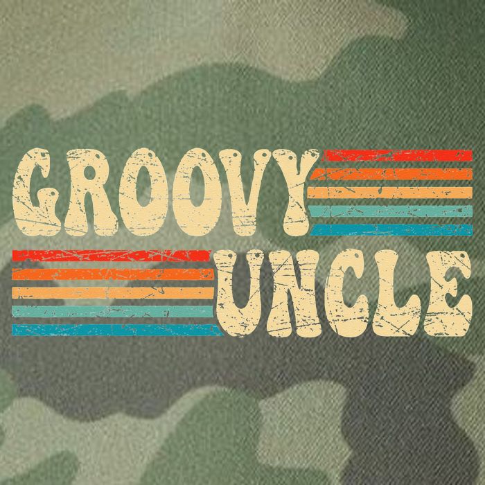 Groovy Uncle 70s Aesthetic Nostalgia 1970's Retro Uncle Legacy Tie Dye Trucker Hat