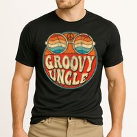 Groovy Uncle 70s Aesthetic Nostalgia 1970's Retro Uncle Cooling Performance Crew T-Shirt