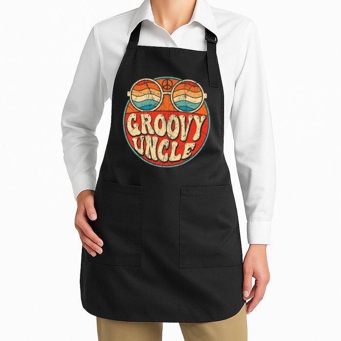 Groovy Uncle 70s Aesthetic Nostalgia 1970's Retro Uncle Apron