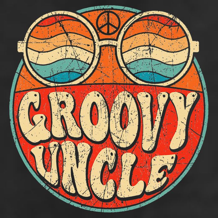 Groovy Uncle 70s Aesthetic Nostalgia 1970's Retro Uncle Adult Drive Performance Visor
