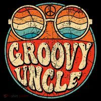Groovy Uncle 70s Aesthetic Nostalgia 1970's Retro Uncle Toddler Sweatshirt