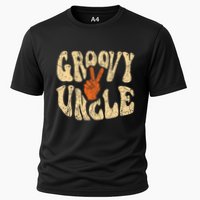 Groovy Uncle 70s Aesthetic Nostalgia 1970S Retro Uncle Cooling Performance Crew T-Shirt
