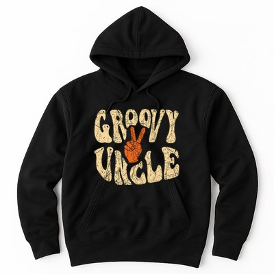 Groovy Uncle 70s Aesthetic Nostalgia 1970S Retro Uncle Hoodie