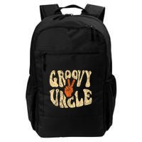 Groovy Uncle 70s Aesthetic Nostalgia 1970S Retro Uncle Backpack