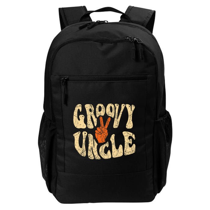 Groovy Uncle 70s Aesthetic Nostalgia 1970S Retro Uncle Backpack