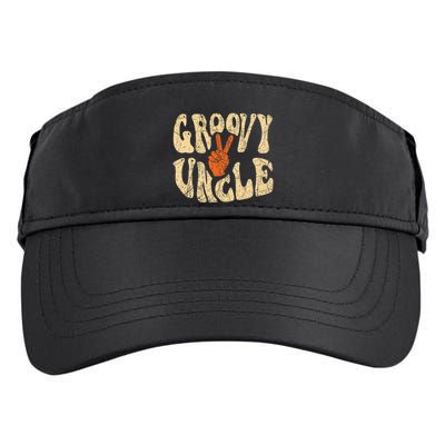 Groovy Uncle 70s Aesthetic Nostalgia 1970S Retro Uncle Adult Drive Performance Visor