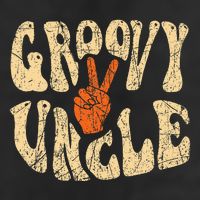 Groovy Uncle 70s Aesthetic Nostalgia 1970S Retro Uncle 25L Jumbo Tote