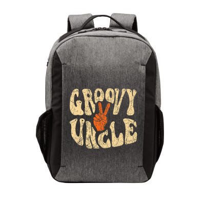 Groovy Uncle 70s Aesthetic Nostalgia 1970S Retro Uncle Vector Backpack